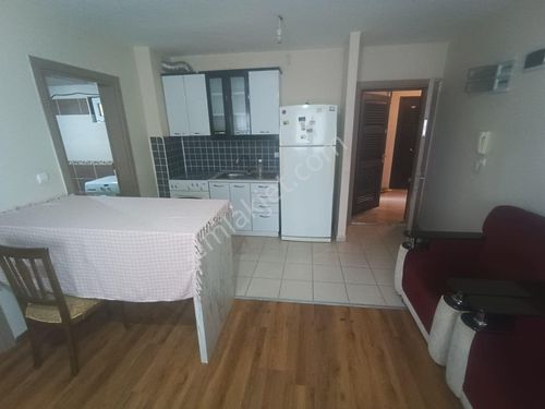 DEMİR EMLÂK OFİSİNDEN Sosyal konularda 1+1 2 kat doğal gazsız dayalı döşeli daire 8.Bin TL Kiralık 