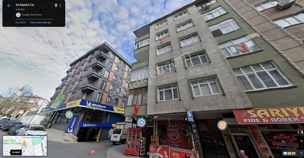  SATILIK CADDE ÜSTÜ 2+1 85 m² DAİRE