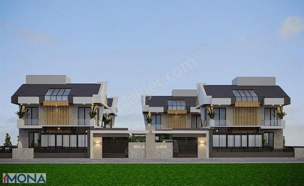 ruhsatı hazır 4 villalık imarlı villa parseli