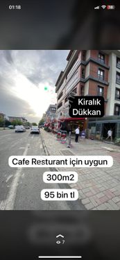 Beylikdüzü Marmara Mahallesi'nde kiralık Cafe dükkan boş
