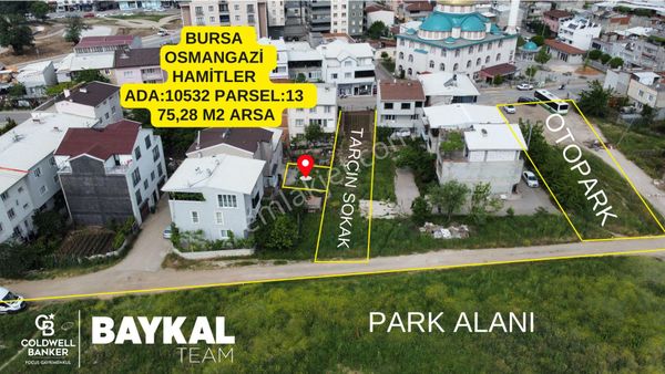  Bursa Osmangazi Hamitler'de 75 M² Satılık Arsa