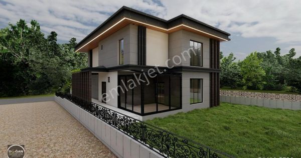 Ankara Polatlı Şehitlik Mahallesi 240 m2  Sıfır 4+1 Satılık Villa
