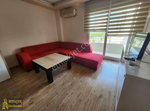 Site içi eşyalı 1+1 kapıcılı daire