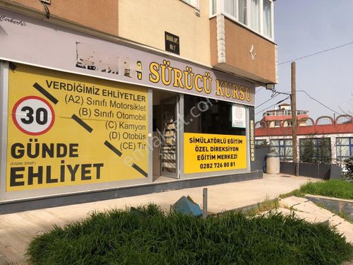 Çerkezköy Malkoçoğlu Cd. Üzerinde Tabela Değeri Yüksek Satılık Dükkân