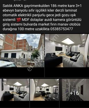 Manisa Alaşehir satılık şehir merkezinde müstakil ev 