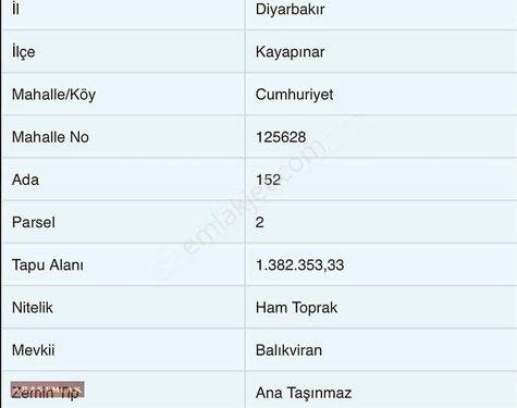 ^^ARAS EMLAKTAN^^^CUMHURİYET ESKİ 381 PARSELDE YATIRIMLIK ARSA