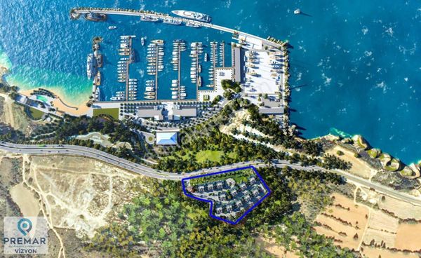 Kıbrıs Marina ve deniz manzaralı özel villa yaşam projesi