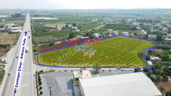  REMAX LOCA'DAN ANKARA YOLU ÜZERİ DEPOLAMA ALANINA UYGUN ARAZİ