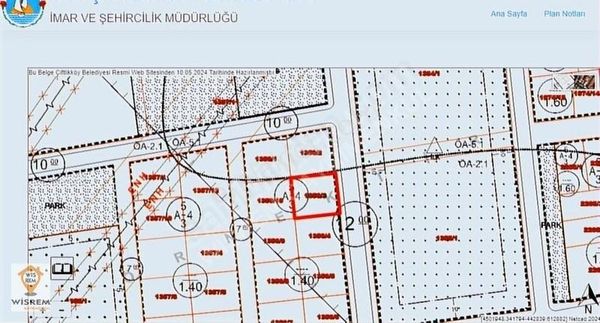 YALOVA ÇİFTLİKKÖY'DE 4 KAT İMARLI 365 M2 SATILIK ARSA-WİSREM