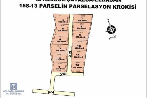 İMAR PLANI İÇİNDE 228 M² FIRSAT PARSELLER