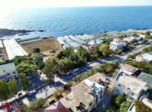 D400'E SIFIR, DENİZ MANZARALI 3 KATLI EV ve 260 m2 BAHÇESİ