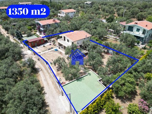 Altınoluk İlkbahar'dan 1350 M2 Tam Bağımsız Arsa İçinde Emsalsiz Özel Çiftlik Evi