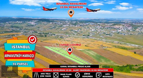 HARAÇÇI MAHALLESİNDE PARSELLENMİŞ İMAR PLANINDA ARSA