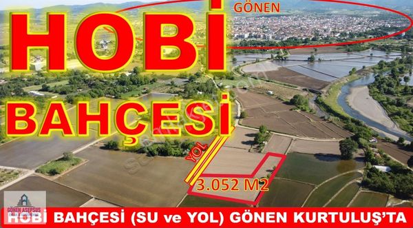 3.052 M2 Meyva & Hobi Bahçesi Gönen Kurtuluş Mahallesinde Su Var