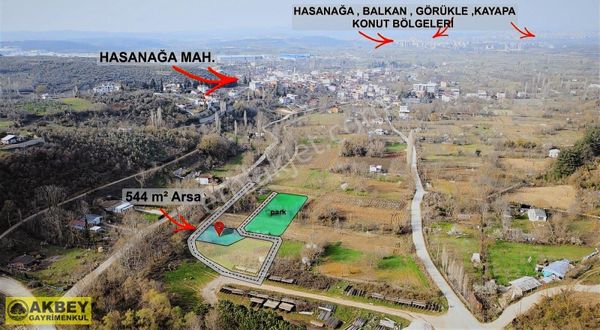 Akbey Gayrimenkul'den Merkezi Konumda Doğa İle İç İçe Villa Arsa