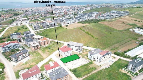  ÇİFTLİKKÖY M.AKİF ERSOY'DA 4 KAT İMARLI ARSA