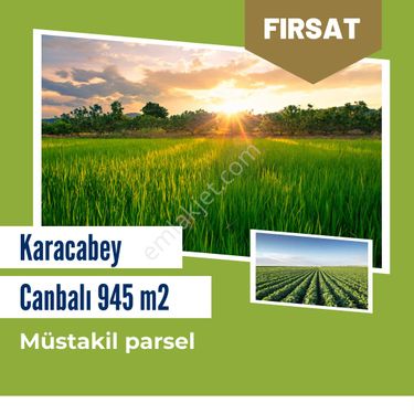 KARACABEY CANBALI'DA 945 M2 MÜSTAKİL PARSEL YATIRIM FIRSATI!