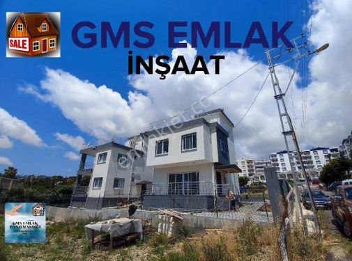 GMS EMLAK'TAN KARATAŞ'TA LUX DENİZ MANZARALI OTOPARKLI BAHÇELİ DUBLEX VİLLA