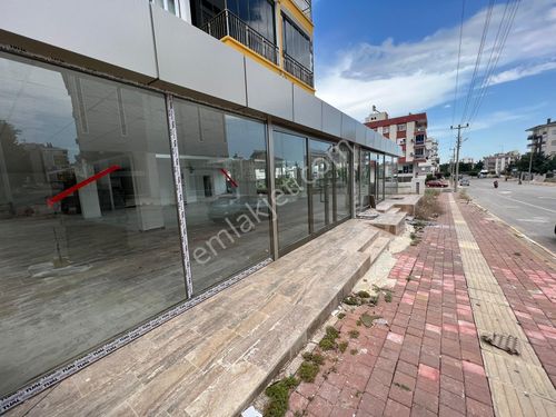Antalya Varsak'da 500m2 2 katlı kurumsala uygun kiralık dükkancadde üzeri 