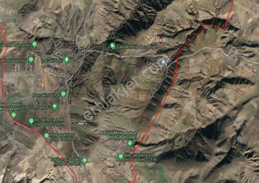  ÇAVDEMDEN KEÇİÖREN ÇALSEKİDE 2153 M2 TEK TAPU TARLA - RUHSATLI EV YAPIMINA UYGUNDUR