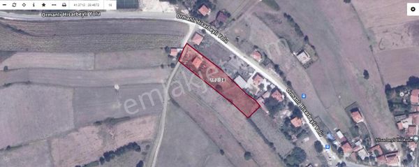  Çatalca Hisarbeylide Satılık Arsa , 290 M2 Yolu Var Köy içi Evlerin Yakını