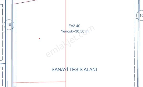  ZORLU'DAN MERSİN YOLU 2.PARSEL SANAYİ İMARLI SATILIK ARSA