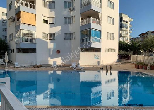 KUŞADASINDA HAVUZLU SİTEDE EŞYALI 3+1 KİRALIK DAİRE