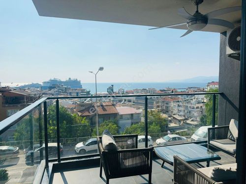  KUŞADASI MARİNA MEVKİİ'NDE 2+1 FULL DENİZ MANZARALI DELUXE DAİRE