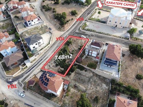  ANTALYA ELMALI OTOGAR VE DEVLET HASTANESİ KARŞISINDA 2 ADET KÖŞE PARSEL 748m2 SATILIK ARSA