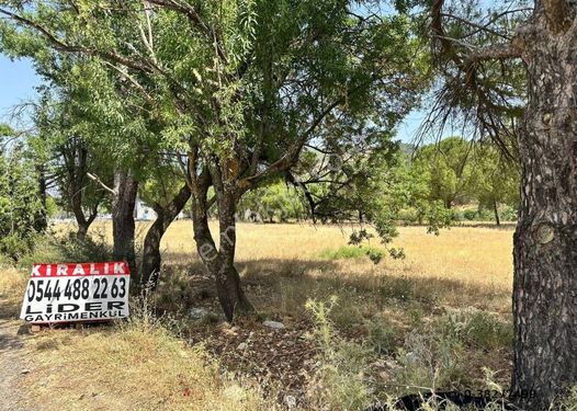 LİDER'DEN Muğla Akçaova'da Yol Kenarı YAP-İŞLET-DEVRET Kiralık  Ticari Arsa