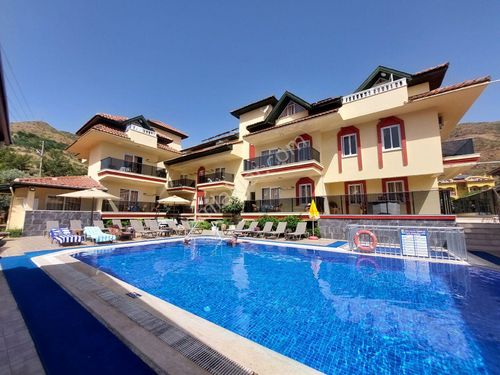 MUĞLA-MARMARİS-İÇMELER'DE 1+1 HAVUZLU APART  