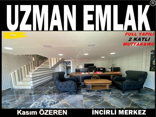  UZMAN EMLAK'DAN İNCİRLİ MH.CADDE ÜZERİNDE 2 KATLI FULL YAPILI WC&MUTFAK OLAN DEVREN DÜKKAN