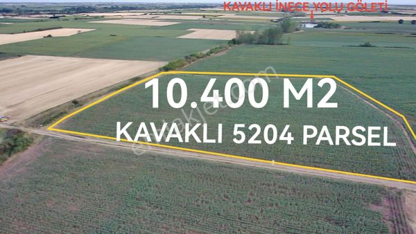  KIRKLARELİ KAVAKLI BAĞLIK SIRTI MEVKİİNDE SULANABİLİR 10.400 M2 