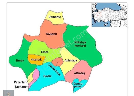 kütahya gediz satılık hobi bahçesi yola sıfır tek tapu müstakil