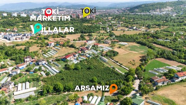 Dallıca Köyünde 629m² Villalık Arsa