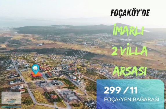 FOÇA'DA DENİZ MANZARALI 2 VİLLALIK (1.346 M2) VİLLA İMARLI ARSA