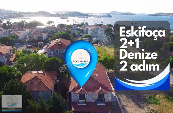 Eski Foça'da Denize 150 Metre Sıfır Bahçeli Dubleks