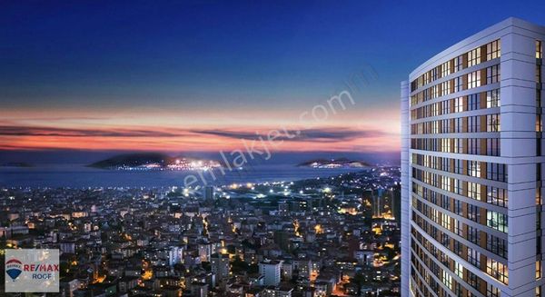 Deluxia Park Residence' de Deniz Manzaralı Satılık 1+1 Daire