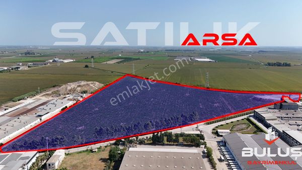 MERSİN YOLUNA 2.PARSEL KIVANÇ TEKSTİL ARKASI 80 DÖNÜM CIVARI SANAYİ İMARLI SATILIK ARSA