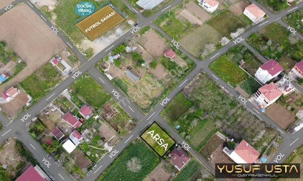 YUSUF USTA GAYRİMENKUL'DEN BAFRA ALPARSLAN MAHALLESİ'NDE 405M² SATILIK ARSA