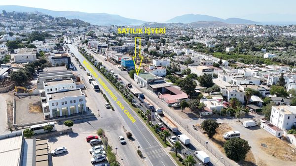  Bodrum Konacık ana cadde üzerinde tabela değeri yüksek satılık işyeri