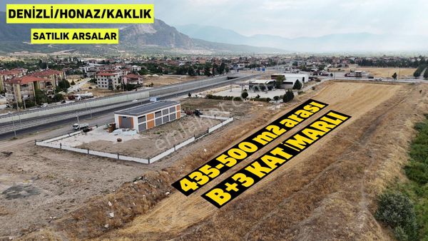 HONAZ/KAKLIK MH B+3 KAT KONUT İMARLI ARSA