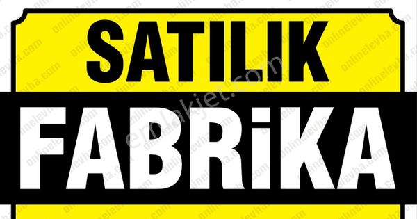  SATILIK FABRIKA CORLU'DA 120.000 m2 ARSADA 40.000 m2 KAPALI ALAN