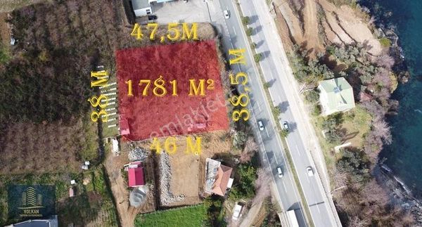 VOLKANYATIRIM GAYRIMENKUL'DEN MERSİNDE ANAYOLA SIFIR 1780 m²ARSA