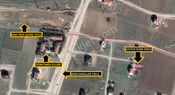  MİRAÇ EMLAKTAN AKHİSARDA 3.5 KAT İMARLI KÖŞE BAŞI 250M² ARSA