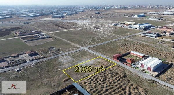 TATLICAK VATAN SANAYİ ARKASI 2033 m² MÜSTAKİL SANAYİ İMARLI ARSA