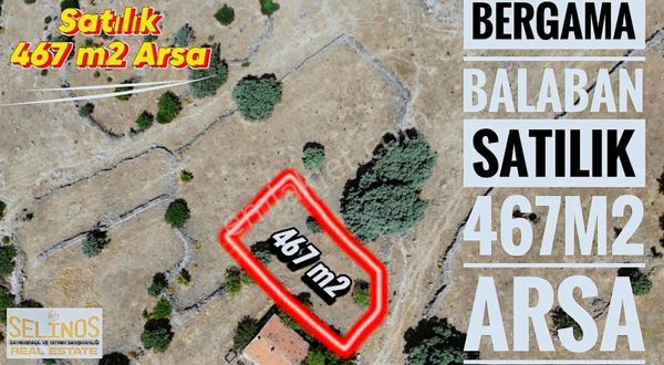 Balaban Mahallesinde 467 M2 İmarlı Arsa