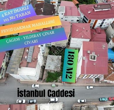 ÇAGEM CİVARI İSTANBUL CADDESİ CEPHELİ 180 M2 SATILIK FIRSAT ARSA