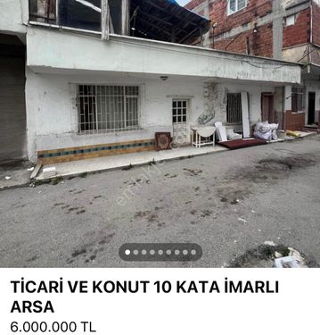 Ticarete Ve Konuta 10 Kata İmarlı Arsa