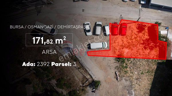 Remax AREA dan Ördekli Hamam Yakını Satılık 171 m2 İmarlı Arsa